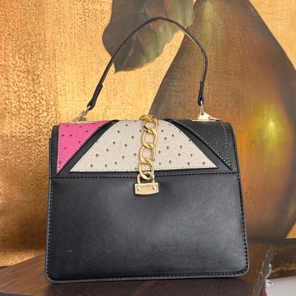 🥳HP-Colorful Patchwork Handbag - Picture 4 of 5